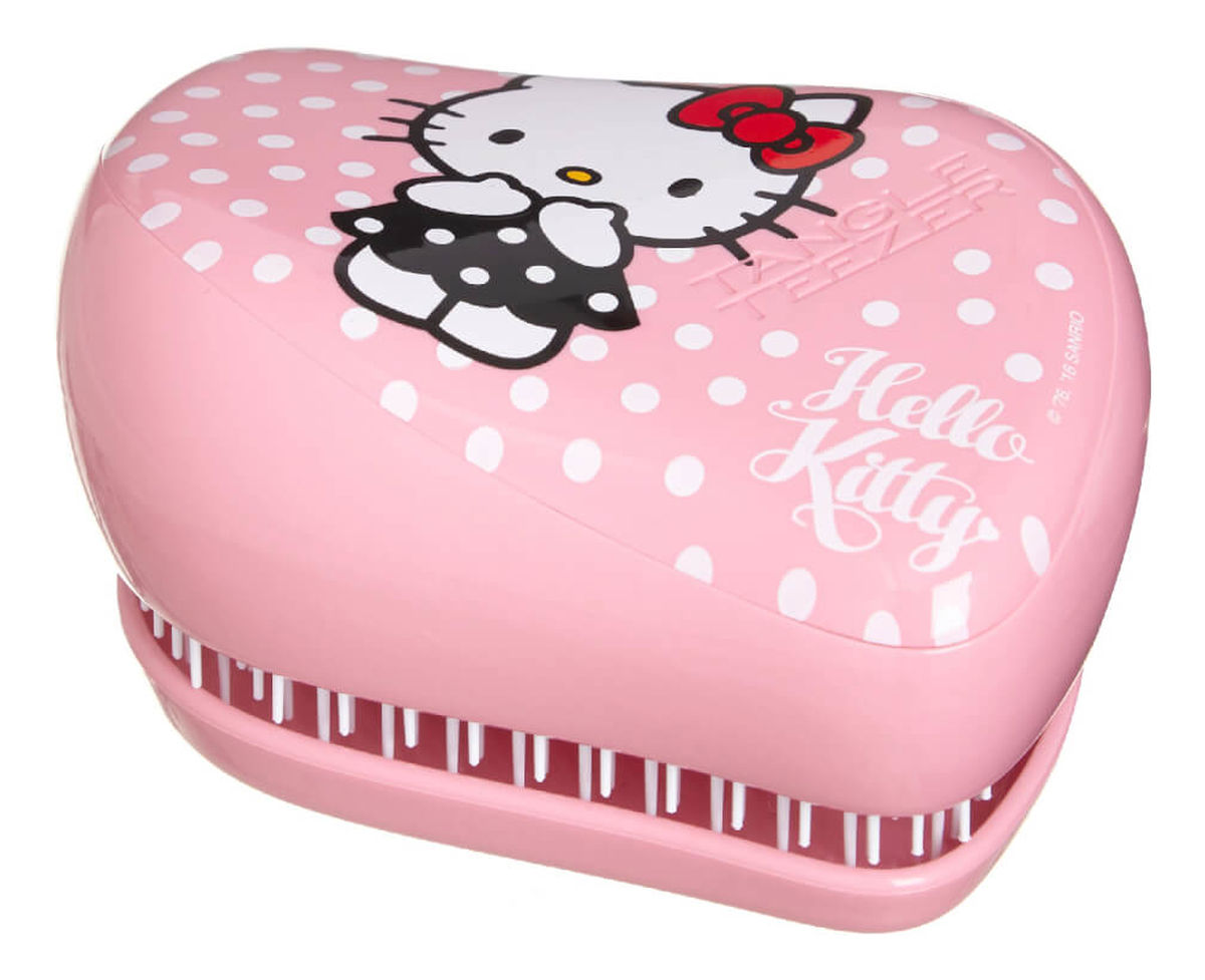 Hello Kitty Różowo Biała Szczotka Do Włosów