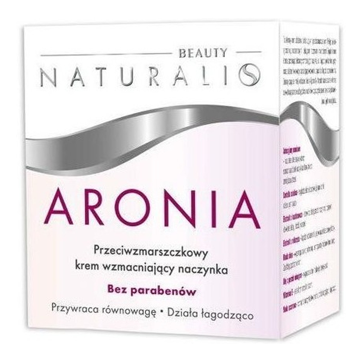 Naturalis Aronia przeciwzmarszczowy krem do twarzy wzmacniający naczynka 50ml