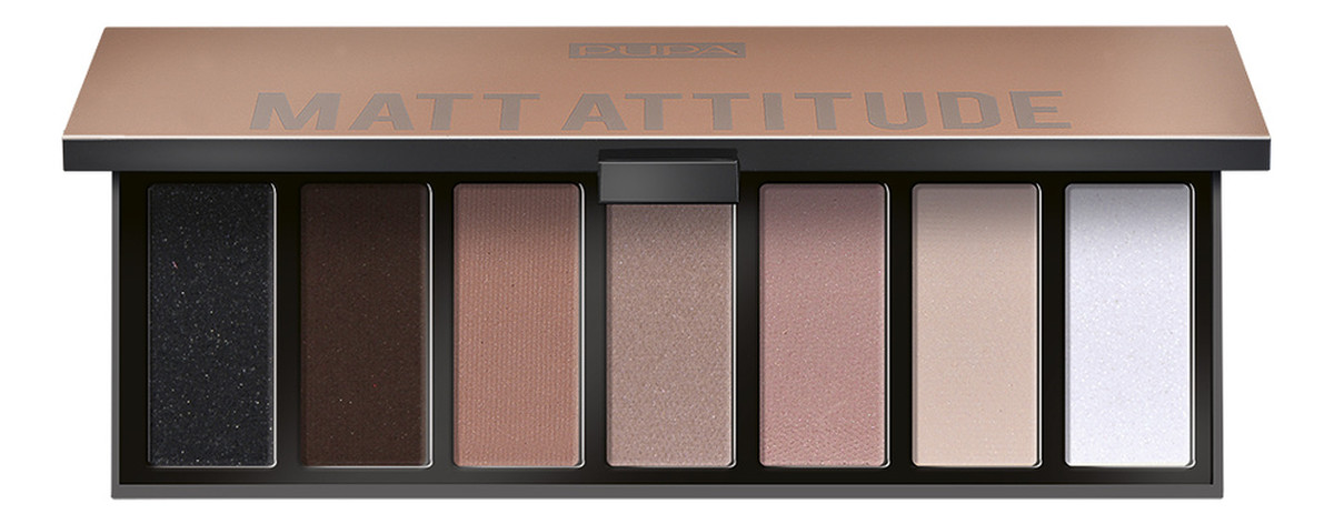 Make up stories compact eyeshadow palette paleta cieni do powiek 003 matt attitude