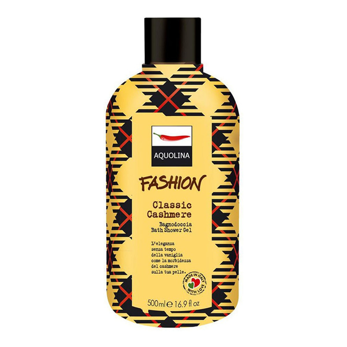 Aquolina Fashion płyn do kąpieli i pod prysznic Klasyczny Kaszmir 500ml
