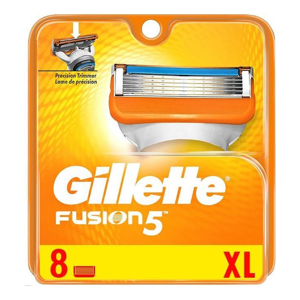 GILLETTE | FUSION5 | Wymienne Ostrza Do Maszynki Do Golenia 8szt | Wizaż24