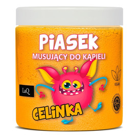 Celinka piasek musujący do kąpieli Pomarańczowy