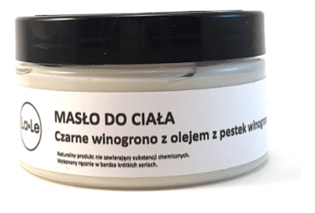 Masło czarne winogrono z olejem z pestek winogron