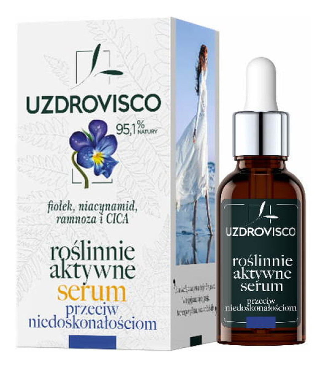Aktywne serum przeciw niedoskonałościom Fiołek