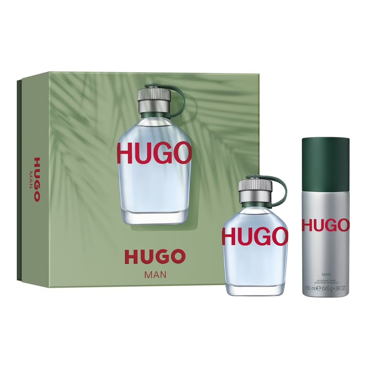 Hugo Boss Hugo Man Zestaw woda toaletowa spray 75ml + dezodorant spray 150ml