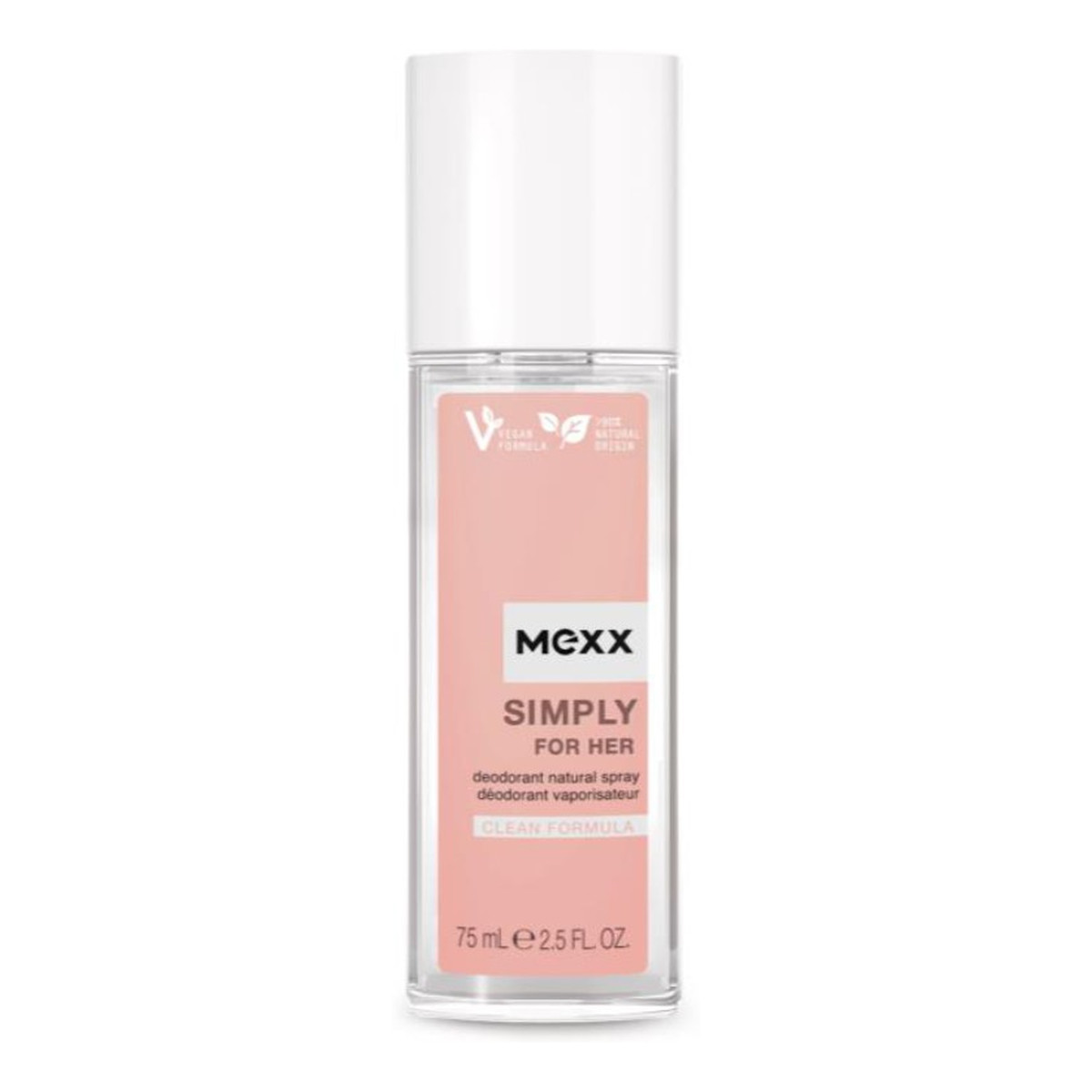 Mexx Simply Dezodorant w sprayu dla kobiet 75ml