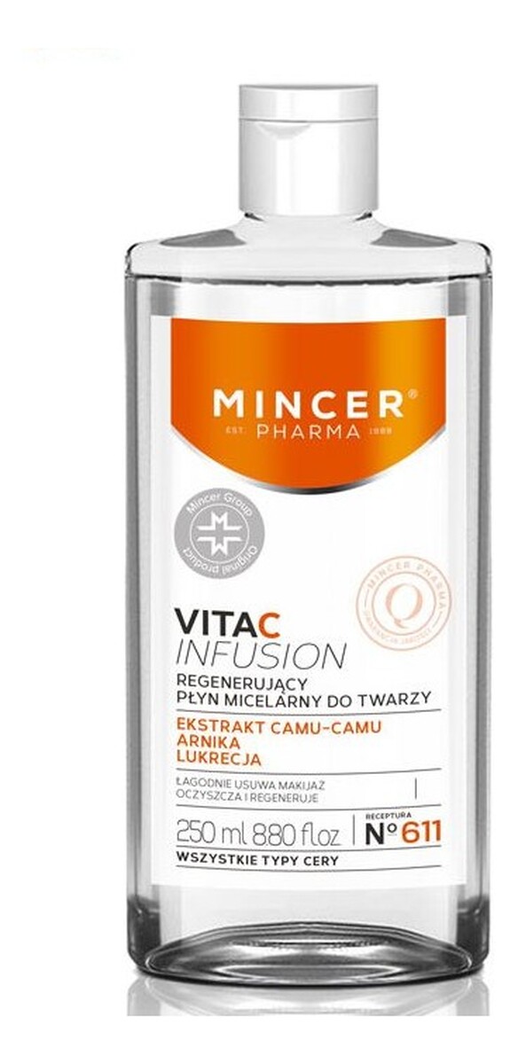 Płyn micelarny regenerujący do twarzy 611