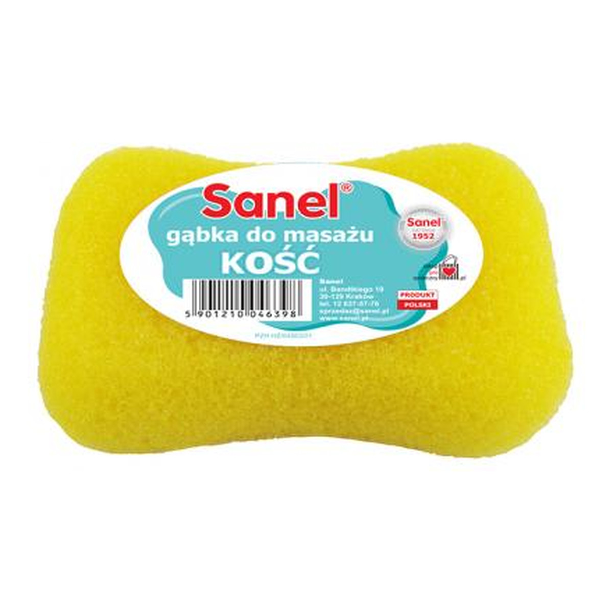 Sanel GĄBKA DO KĄPIELI I MASAŻU KOŚĆ
