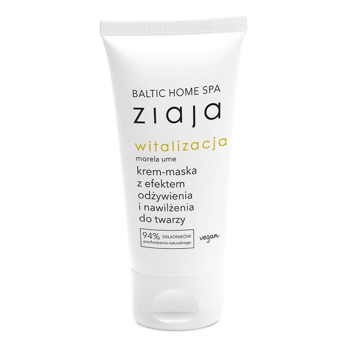 Ziaja Baltic Home Spa Witalizacja krem-maska z efektem odżywienia i nawilżenia do twarzy 50ml