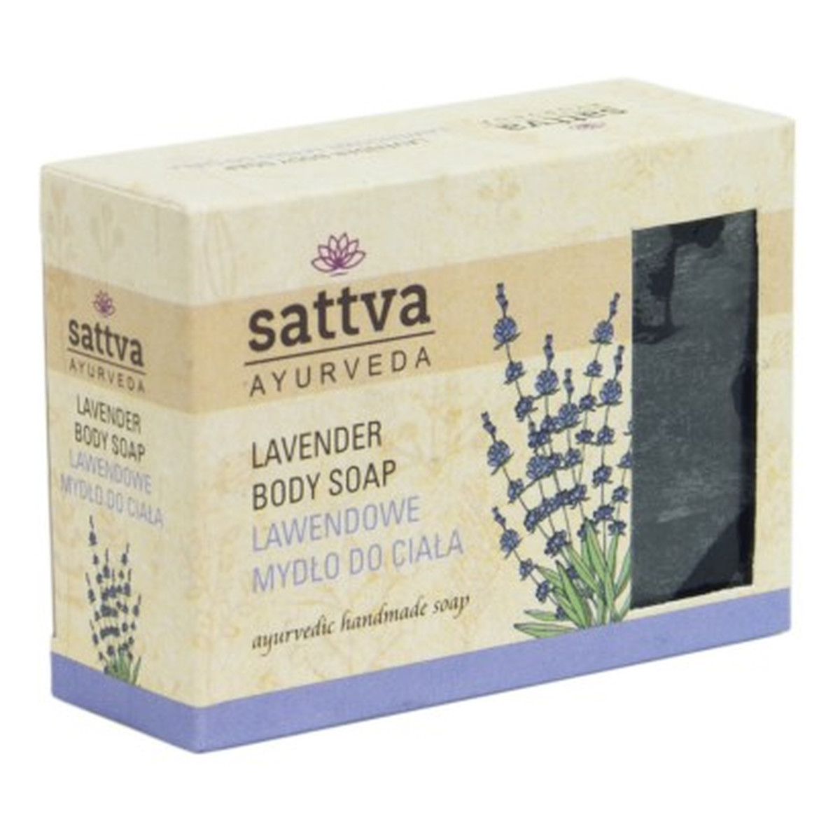 Sattva Mydło Do Ciała Lawendowe 125g