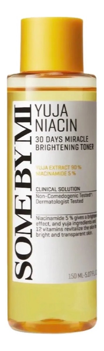 Yuja niacin brightening toner rozjaśniający tonik do twarzy