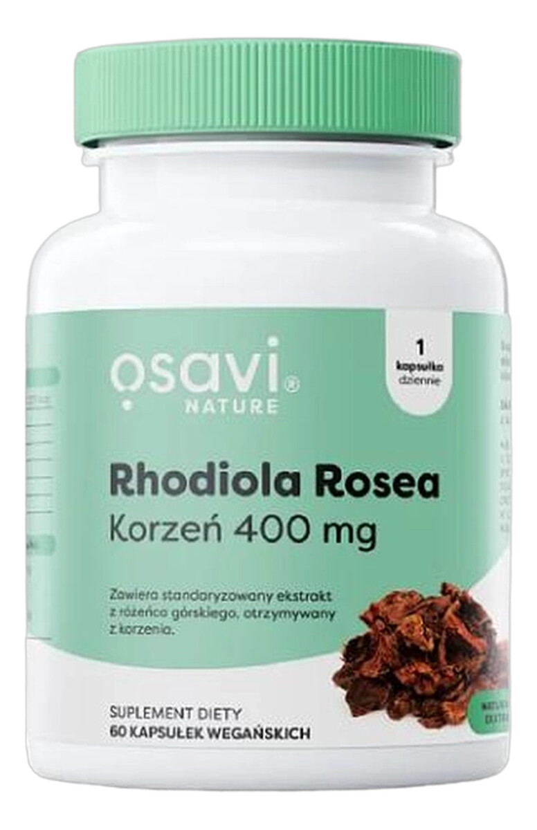 Rhodiola Rosea Korzeń suplement diety