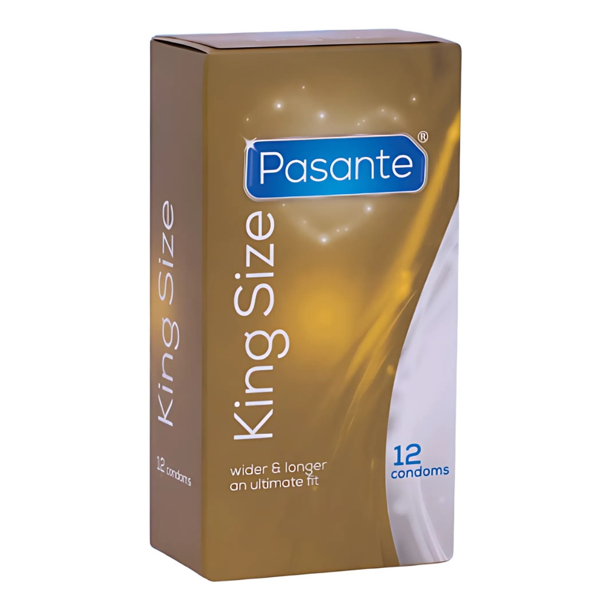 Pasante King size prezerwatywy dłuższe i szersze 12szt