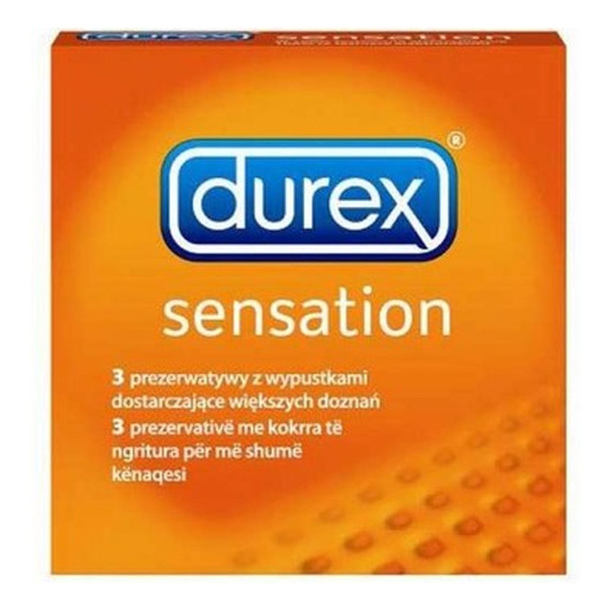 Durex Sensation Prezerwatywy 3szt.