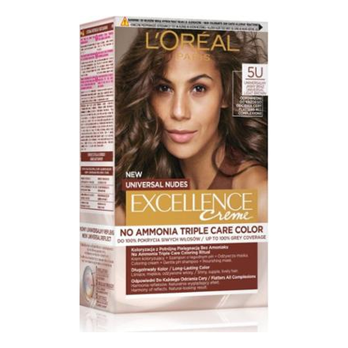 L'Oreal Paris Universal Nudes Excellence Creme pielęgnacyjny Krem koloryzujący pielęgnacyjny