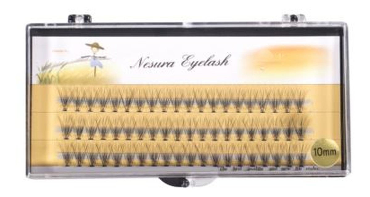 Rzęsy Kępki Premium - 60szt 10mm