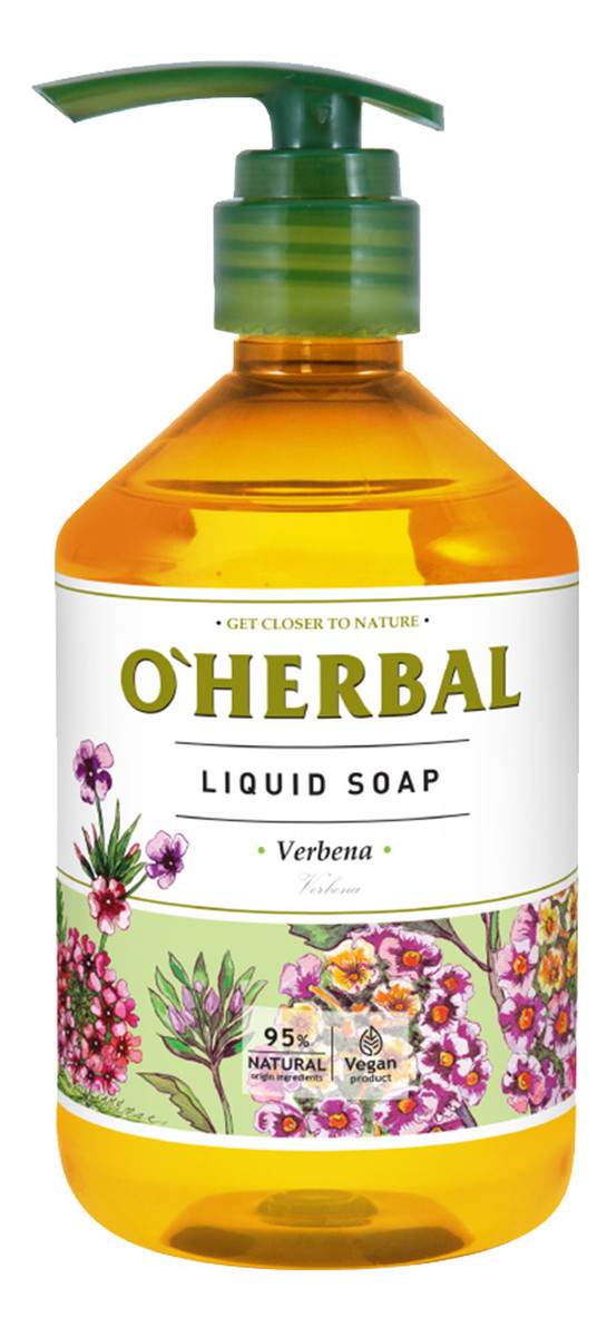 Mydło w płynie z ekstraktem z werbeny
