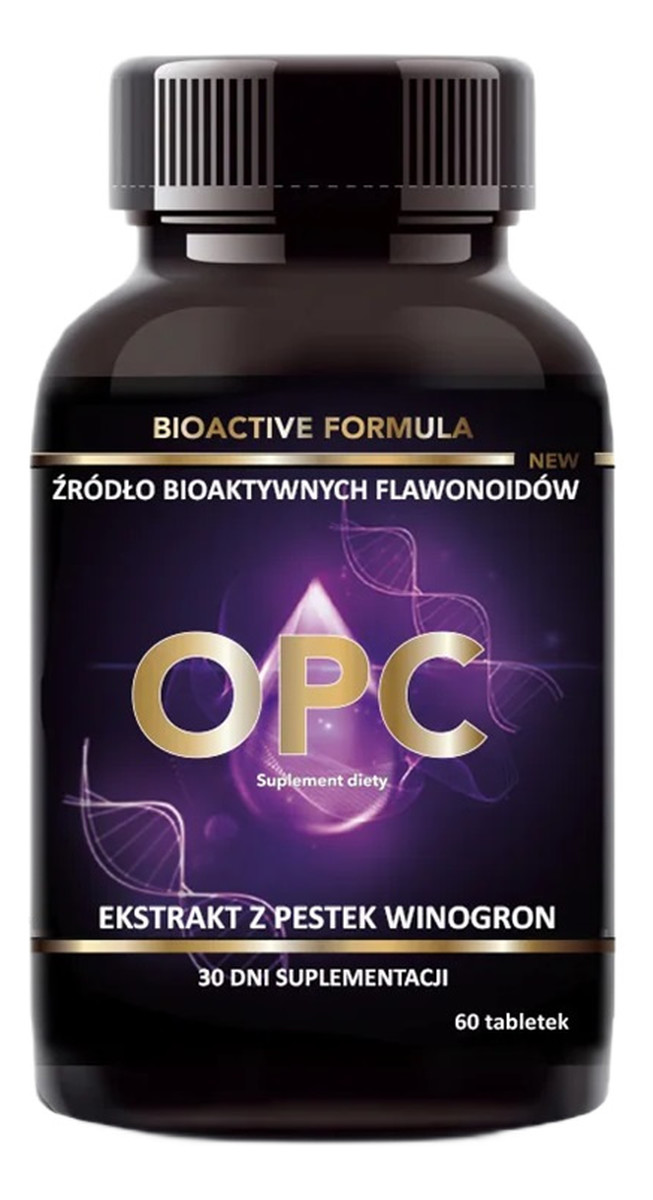 Opc 95% ekstrakt z pestek winogron suplement diety 60 tabletek