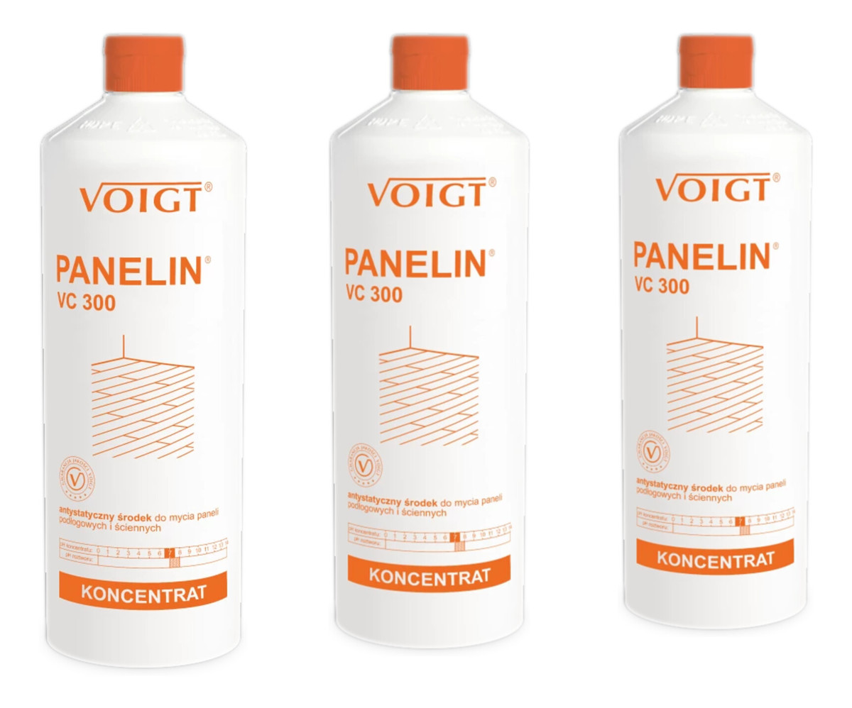 Antystatyczny środek do mycia paneli podłogowych i ściennych VC300 3x1L