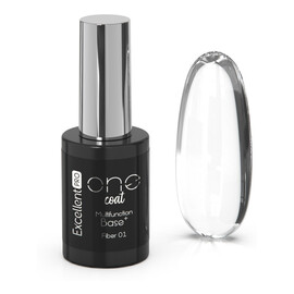 One coat multifunction fiber base baza hybrydowa z włóknami pink fog