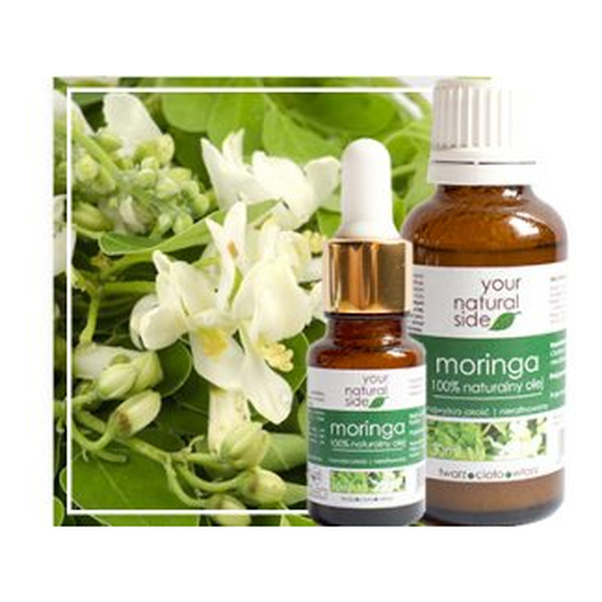 Your Natural Side Naturalny 100% Olej moringa nierafinowany 30ml