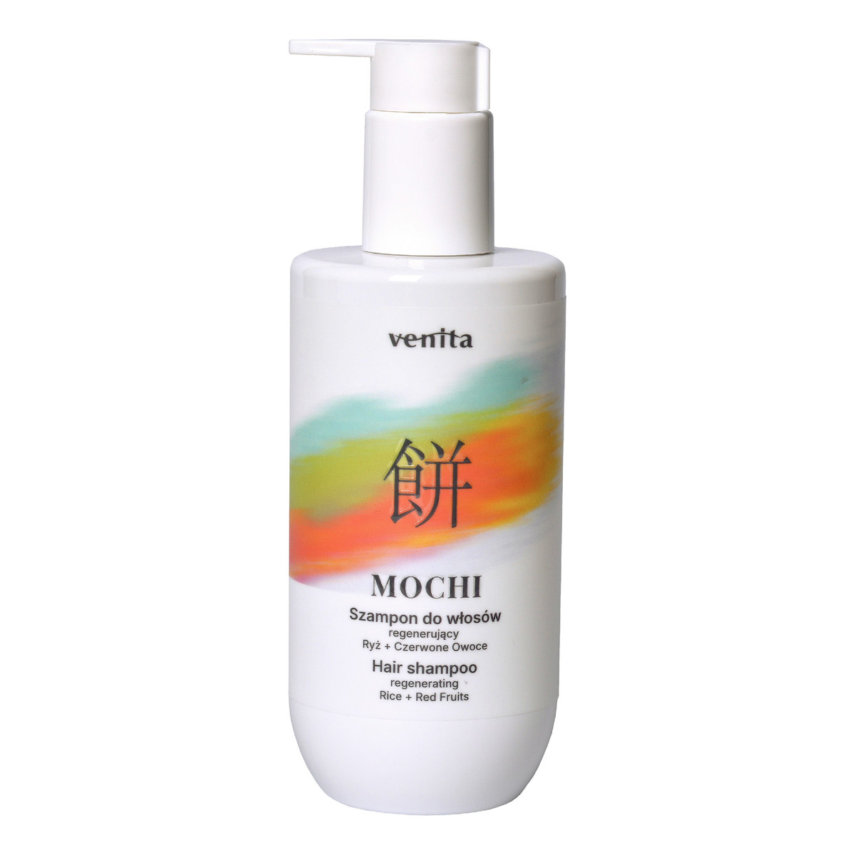 Venita Mochi Szampon do włosów regenerujący - Ryż i czerwone owoce 300ml