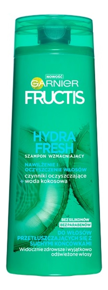 Hydra Fresh szampon do włosów przetłuszczających się z suchymi końcówkami