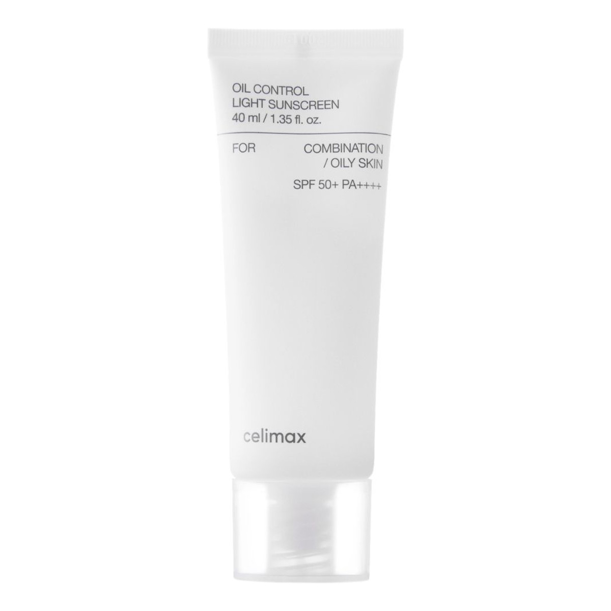 Celimax Oil Control Light Sunscreen lekki Krem przeciwsłoneczny spf50+ pa++++ 40ml