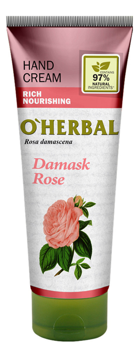 Krem do rąk z ekstraktem z róży damasceńskiej