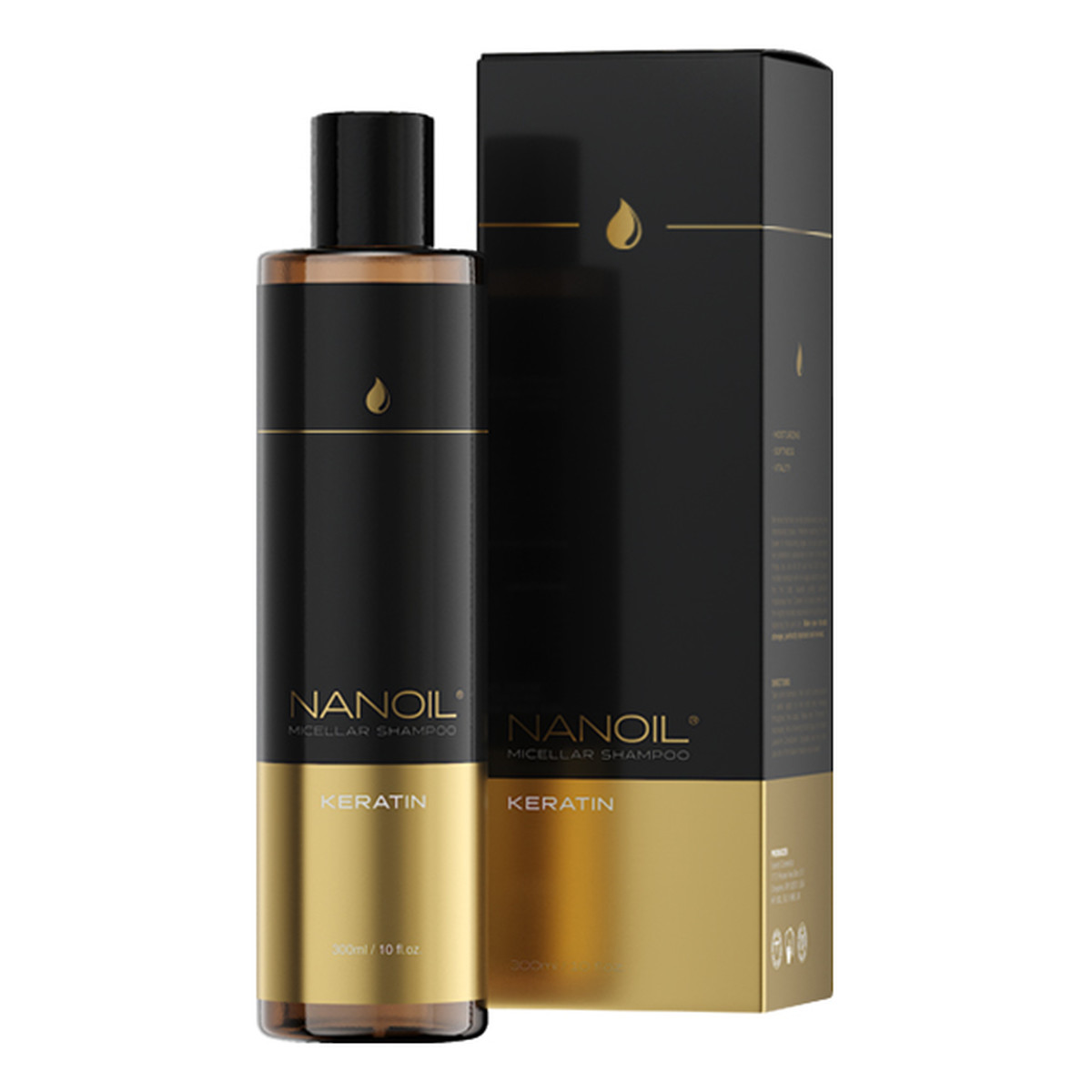 Nanoil Keratin Micellar Shampoo micelarny szampon z keratyną 300ml