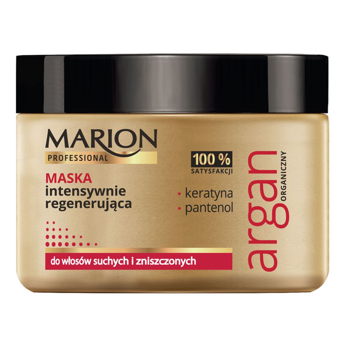 Marion Professional Argan maska intensywnie regenerująca do włosów suchych i zniszczonych 450g