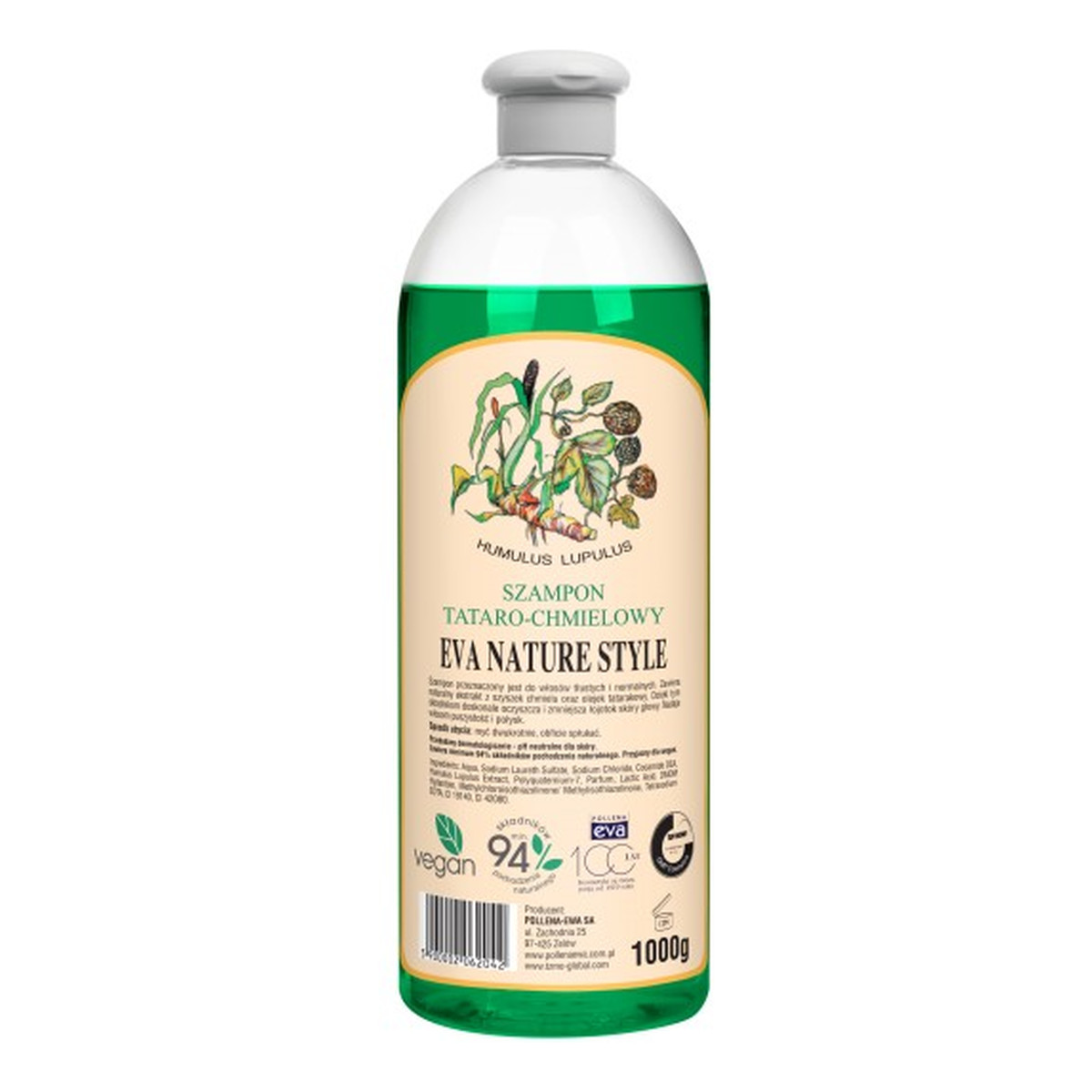 Eva Nature Style Szampon do włosów Tataro-Chmielowy 1000ml