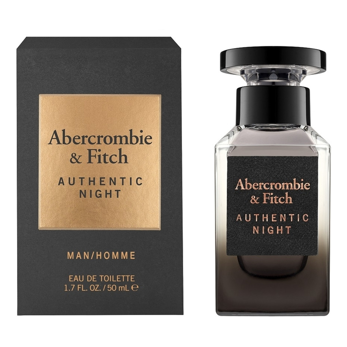 Abercrombie & Fitch Authentic Night Man Woda toaletowa spray 50ml