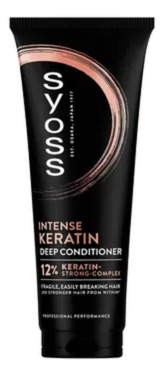 Keratin intensive conditioner intensywna odżywka do włosów słabych i łamliwych