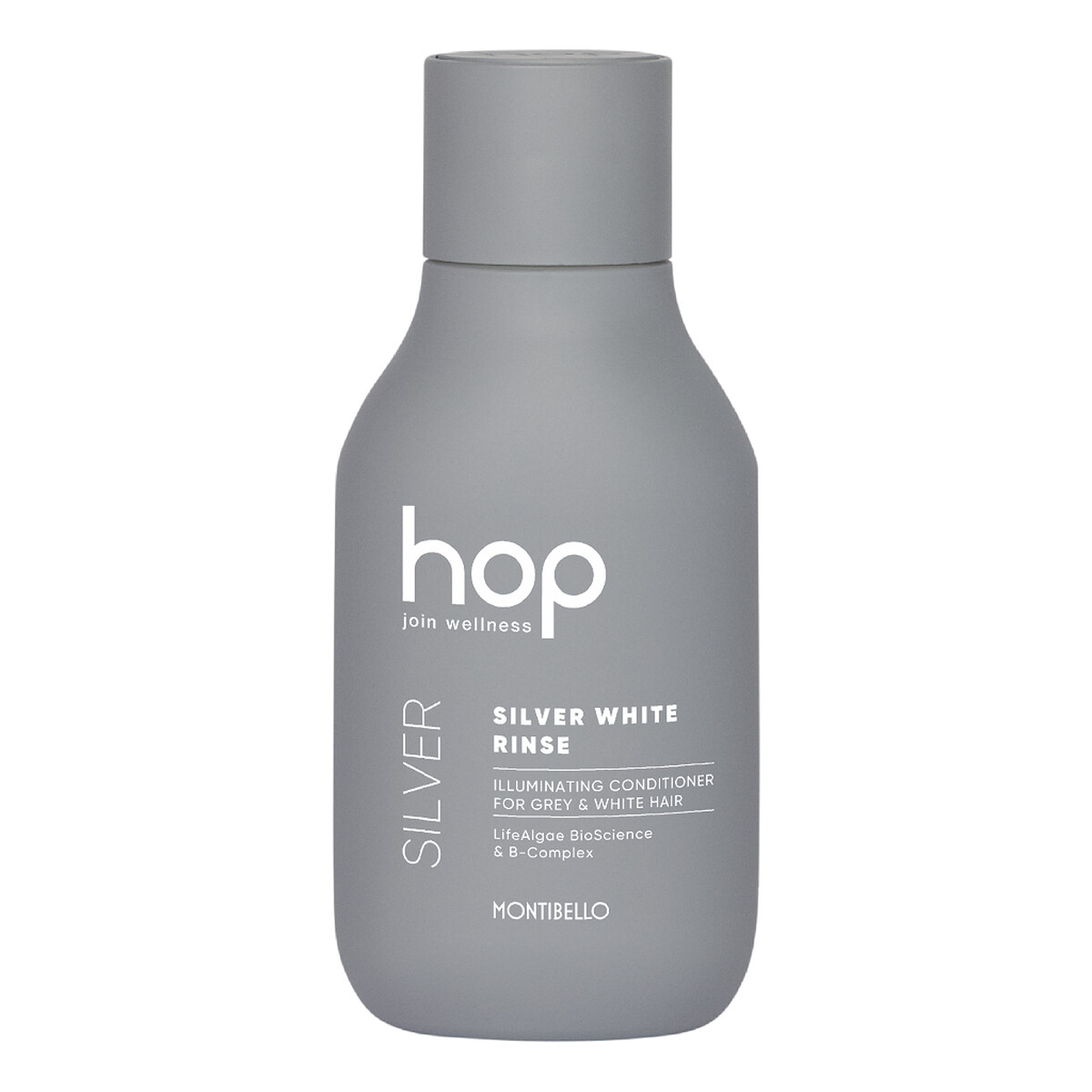 Montibello Hop Silver White Odżywka rozświetlająca do włosów platynowych lub siwych 200ml