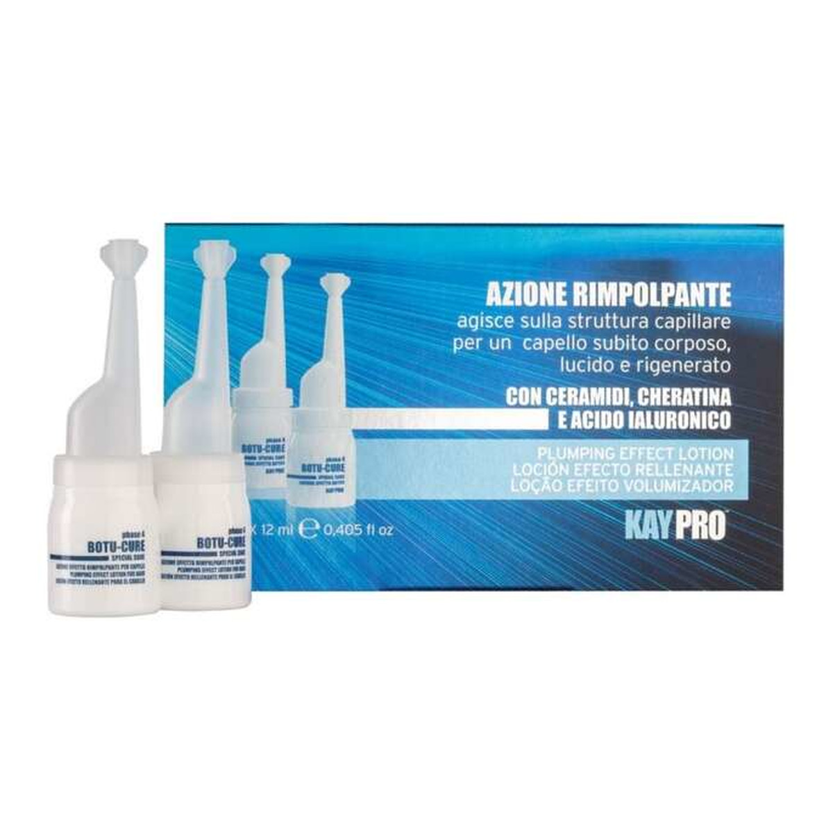 KayPro Botu-Cure Ampułki do włosów osłabionych i z tendencją do uszkodzeń 12x12ml