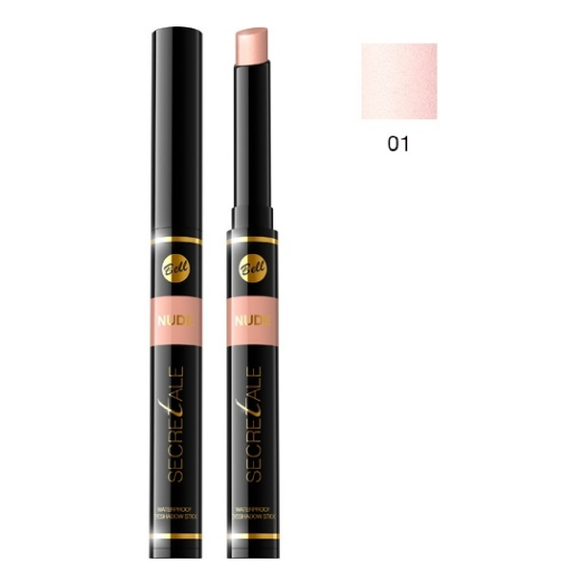 Bell Secretale Nude Cień do powiek wodoodporny w sztyfcie