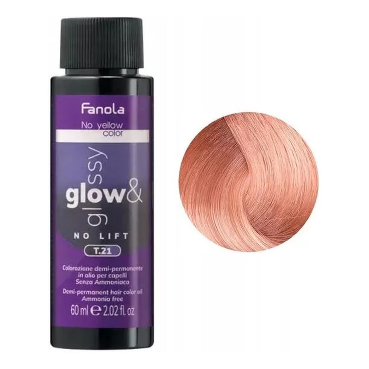 Fanola No Yellow Glow&Glossy Toner do włosów 60ml