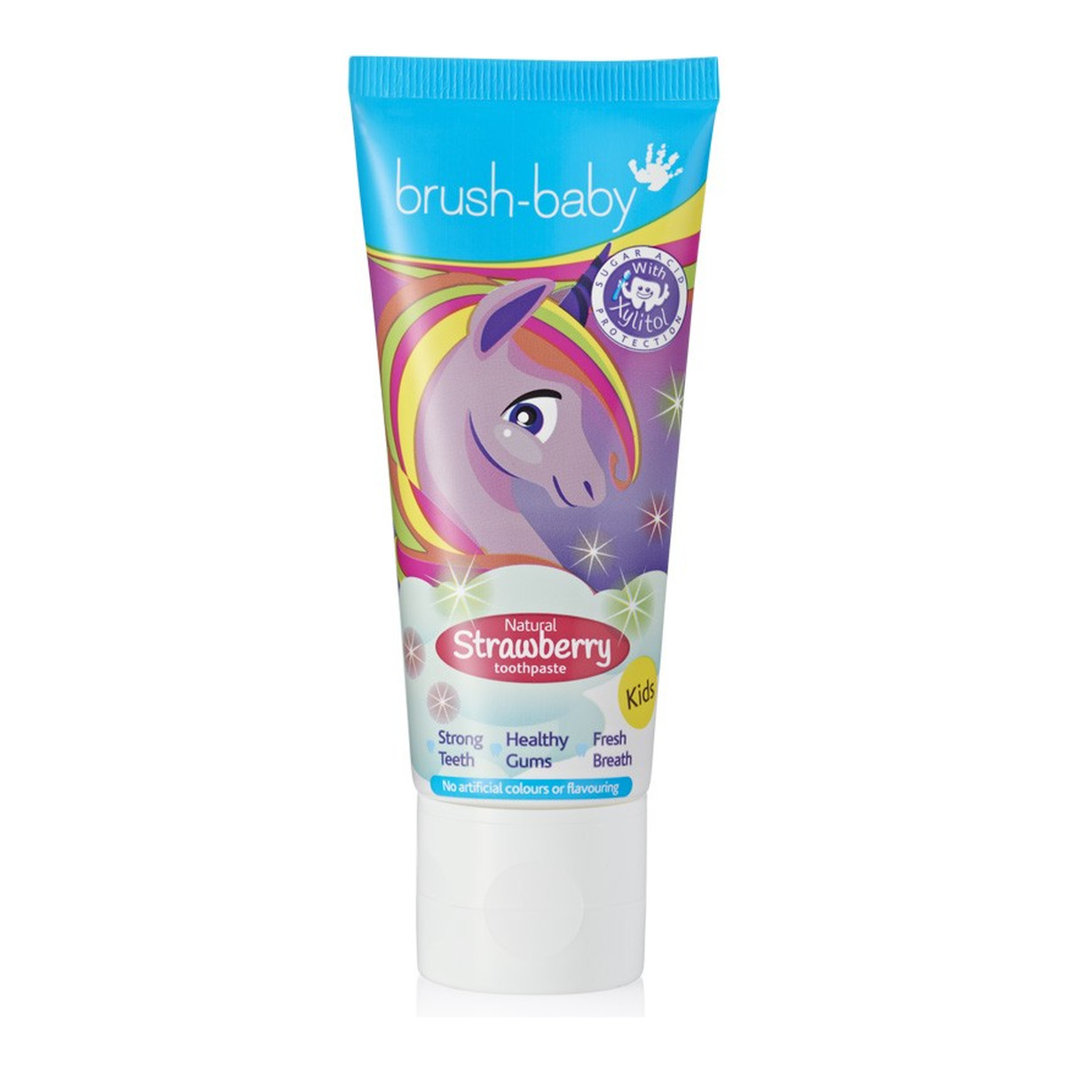 Brush-Baby Unicorn pasta do zębów dla dzieci 3+ strawberry 50ml