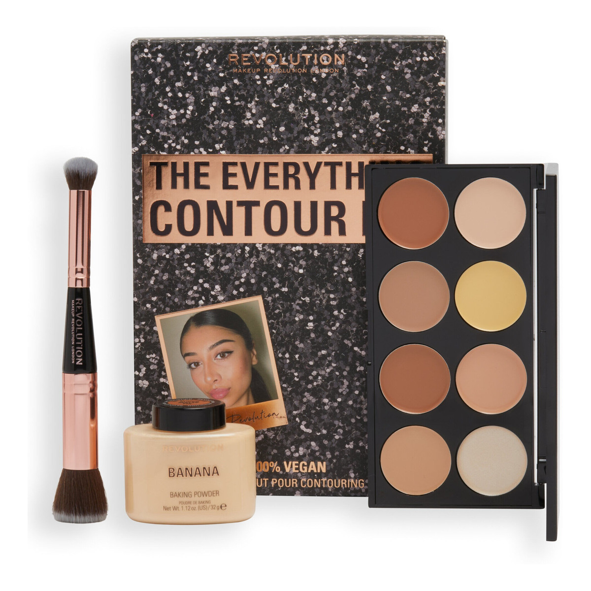 Makeup Revolution Zestaw prezentowy The Everything Contour Kit