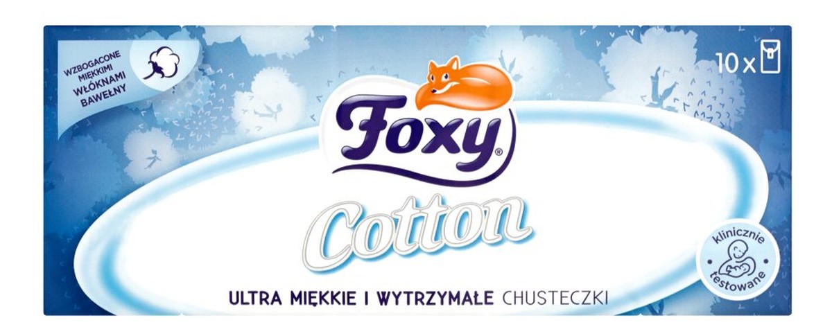 Cotton Ultra miękkie i wytrzymałe chusteczki