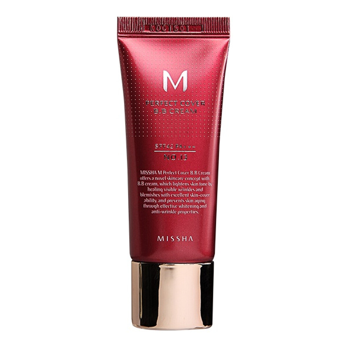 Missha M Perfect Cover BB Cream SPF42/PA+++ Krem BB z wysoką ochroną UV 20ml