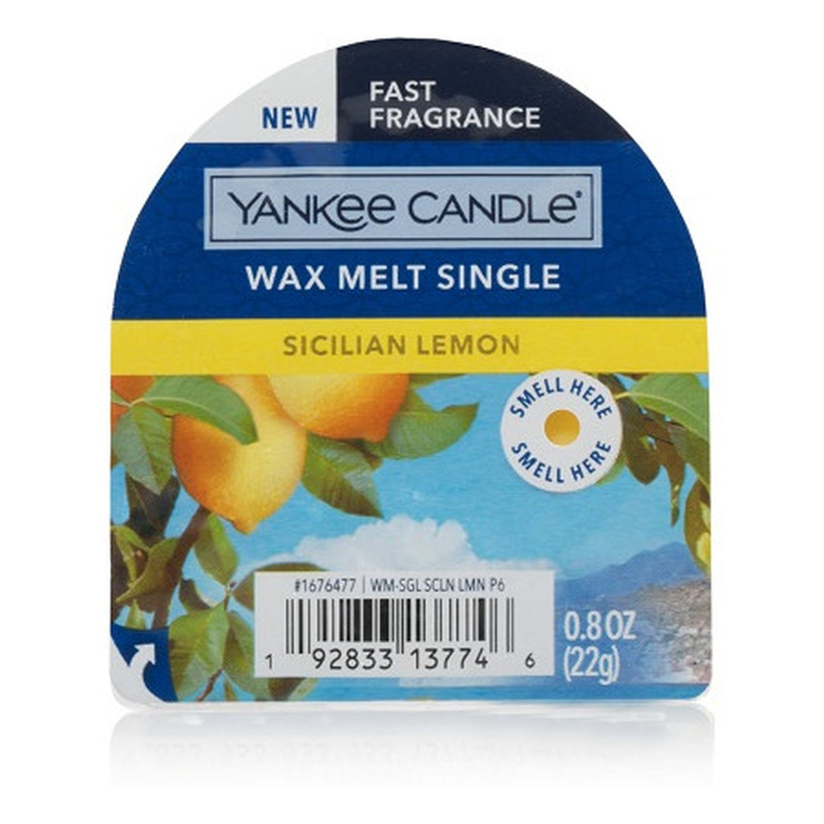 Yankee Candle Wosk zapachowy Sicilian Lemon 22g