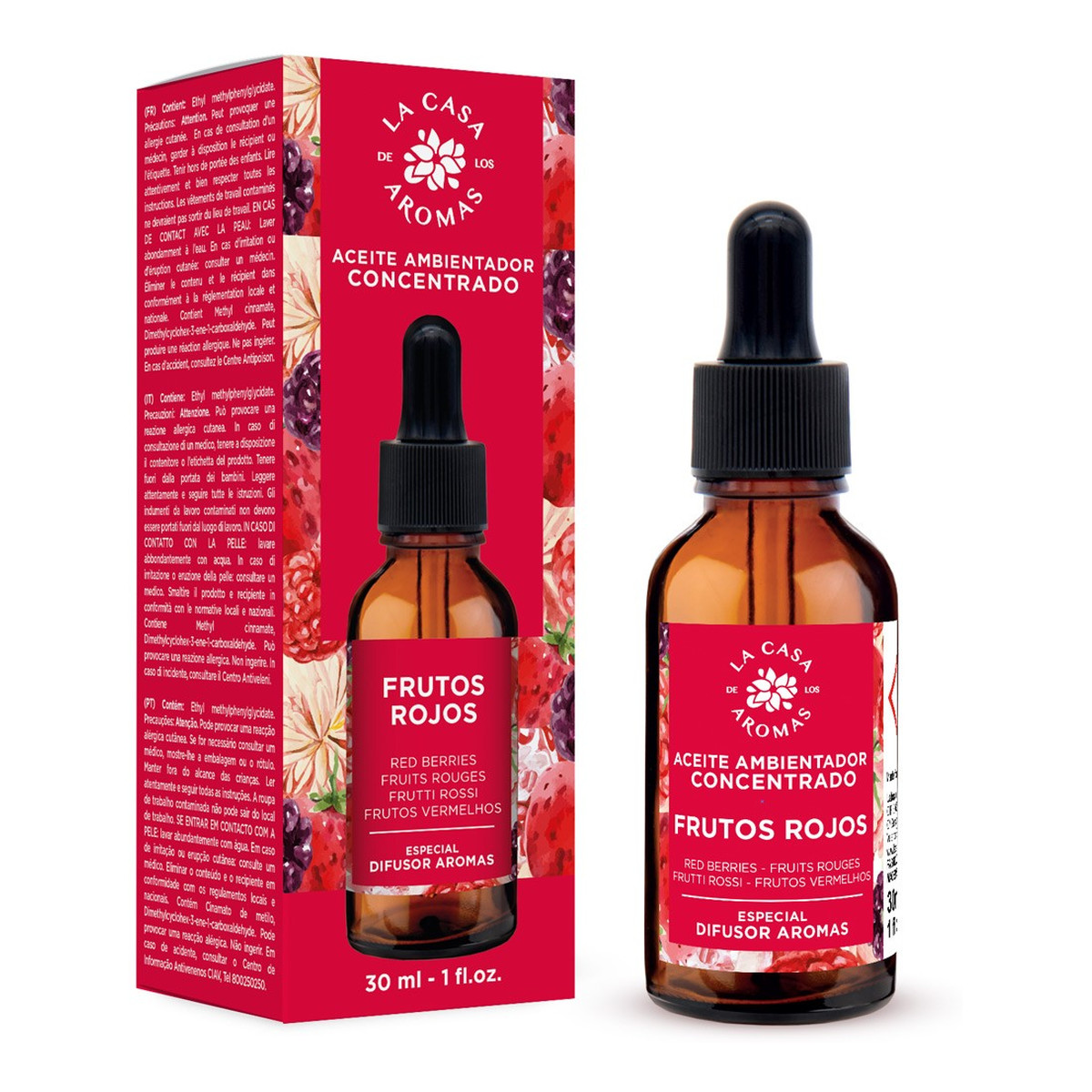 La Casa De Los Aromas Olejek zapachowy Czerwone Owoce 30ml