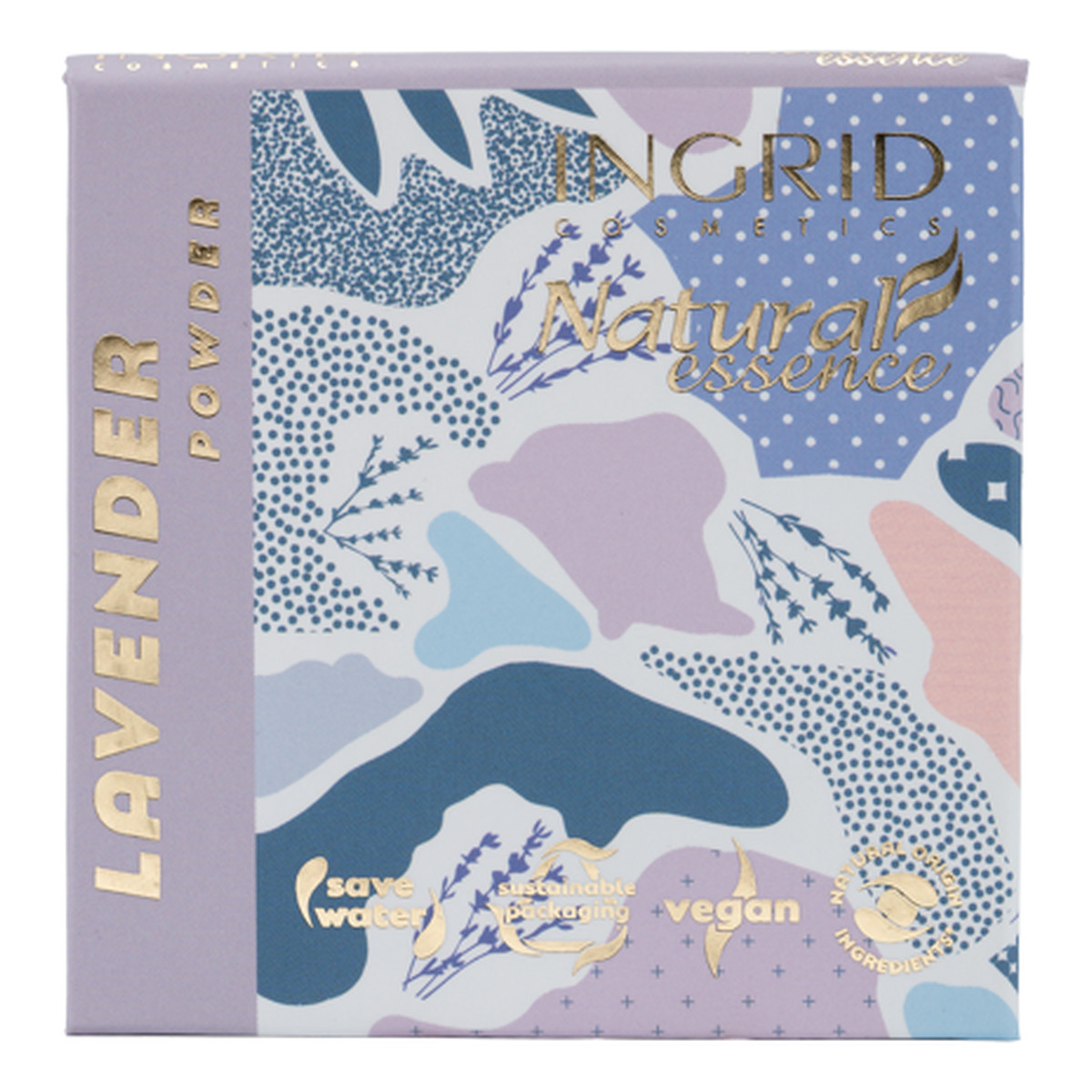 Ingrid Natural Essence Puder Lawendowy 7g