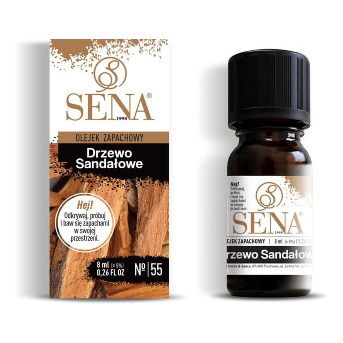 Sena Olejek zapachowy Drzewo sandałowe 8ml