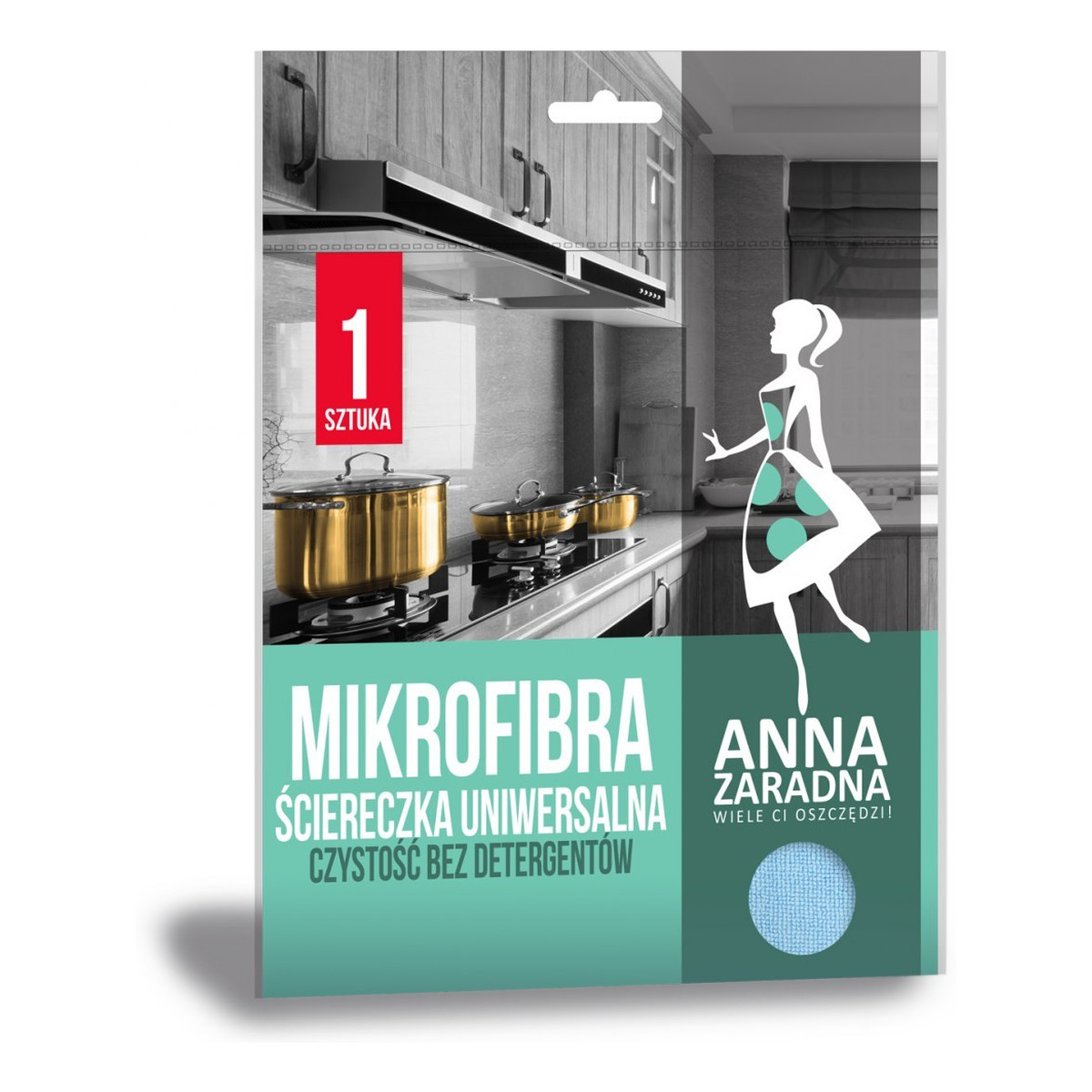 Anna Zaradna Mikrofibra ściereczka uniwersalna