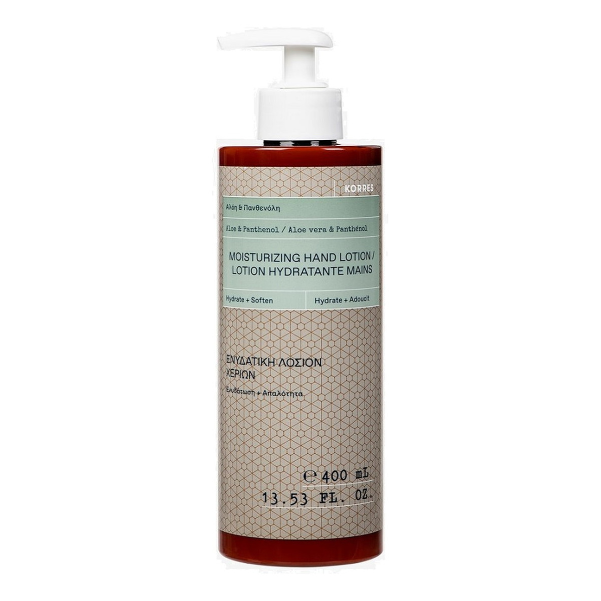 Korres Aloe & Panthenol Moisturizing Hand Lotion nawilżający Balsam do rąk 400ml