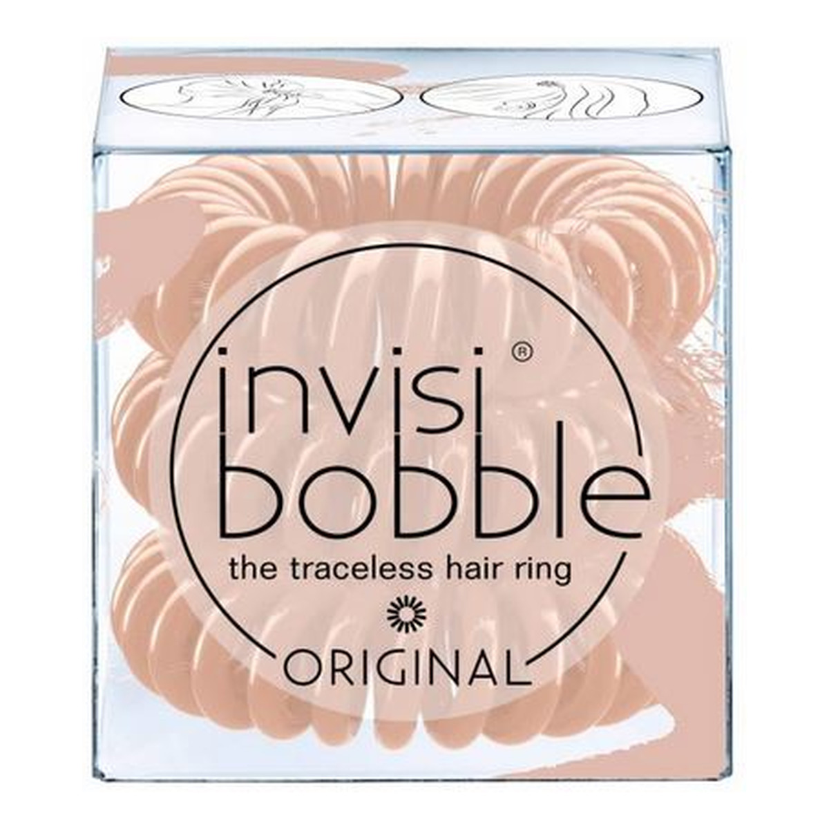 Invisibobble ORIGINAL Make-Up Your Mind 3 Gumki Do Włosów kawowe