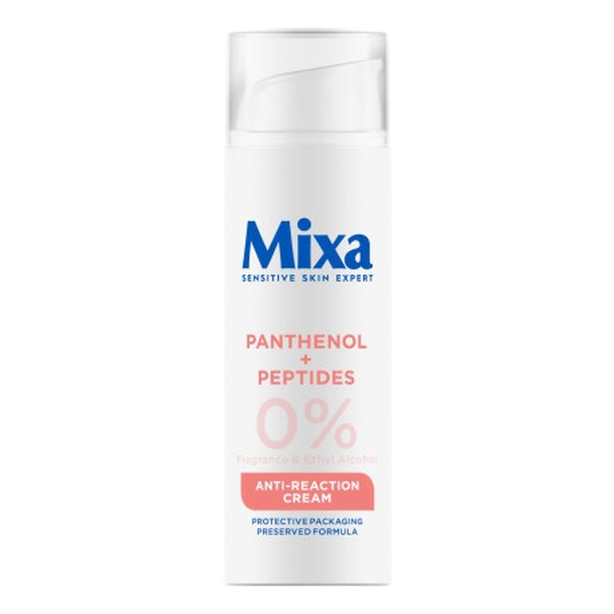 Mixa Anti Reaction nawilżająco-regenerujący Krem przeciw zaczerwienieniom dla skóry reaktywnej 50ml